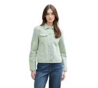 TOM TAILOR Denim 1045526 Veste en Jean, 13632-Fresh Mint Green, L Femmes