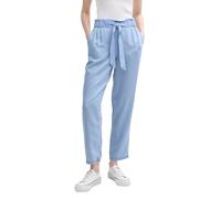 TOM TAILOR Denim 1045722 Pantalon Coupe fuselée, 10151-Light Stone Bright Blue Denim, L Femmes