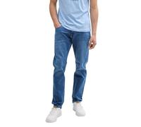 Tom Tailor Denim Jean Piers Slim Bleu Used Mid Stone 32W x 34L Hommes