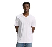 TOM TAILOR Denim 1046117 T-Shirt, 20000-White, M Hommes