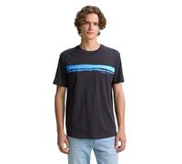 TOM TAILOR Denim 1046138 T-Shirt, 29476-Gris Coal, L Hommes