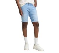 TOM TAILOR Denim 1046311 Bermuda en Jean, 37701-light Bright Blue, M Hommes