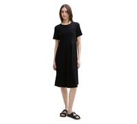 TOM TAILOR Denim 1047101 Robe, 14482-deep Black, M Femmes