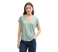 TOM TAILOR Denim 1047121 T-Shirt, 13632-Fresh Mint Green, S Femmes
