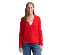 TOM TAILOR Denim 1048350 Cardigan en Tricot, 12880-brilliant Red, L Femme