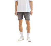 TOM TAILOR Denim Bermuda pour Homme, 10218 - Gris Denim, S