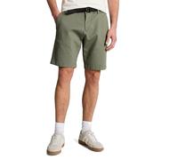 TOM TAILOR Denim 1051937 Bermuda, 39557 - Structure en sergé Olive Tonal, S Hommes