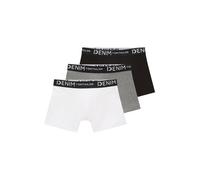 TOM TAILOR DENIM Boxers gris / noir / blanc, Taille M