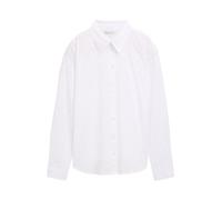 Tom Tailor Dot Structure Long Sleeve Blouse Blanc M Femme