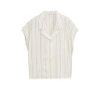 TOM TAILOR DENIM Chemisier olive / blanc cassé, Taille M