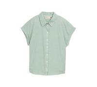 TOM TAILOR Denim 1045764 Blouse, 37253-white Green Vertical Stripe, M Femmes