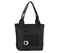 TOM TAILOR Denim Corinne Sac à bandoulière avec fermeture éclair pour femme Noir Taille M, Noir, décontracté