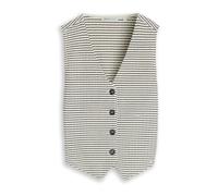 TOM TAILOR DENIM Gilet noir / blanc, Taille XXL