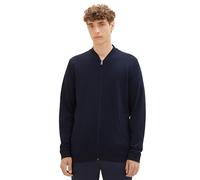 TOM TAILOR Denim Hommes Blouson Bomber en Sweat 1028404, 10668 - Sky Captain Blue, S