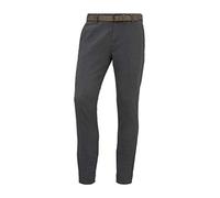 TOM TAILOR Denim Hommes Chino droit structuré 1016072, 21440 - Two Colored Black Design, 34W / 34L