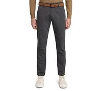 TOM TAILOR Denim Hommes Chino droit structuré 1016072, 21440 - Two Colored Black Design, 36W / 34L