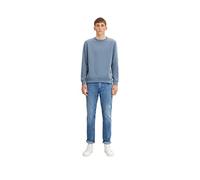 TOM TAILOR Denim Hommes Jean droit Adean 1032754, 10122 - Destroyed Light Stone Blue Denim, 33W / 34L