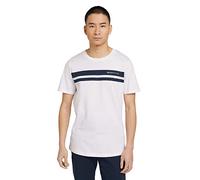 TOM TAILOR Denim Hommes T-shirt imprimé 1029965, 20000 - White, XXL