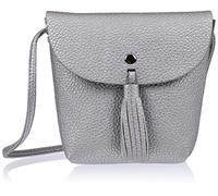 Tom Tailor Denim Ida, Sac à bandoulière Femme, Argent (Silber), 4.5x16x17 Centimeters (W x H x D)