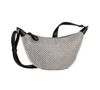 TOM TAILOR Denim Liriel Raffia Sac bandoulière pour femme Taille M, Noir, m