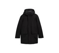 TOM TAILOR Denim Manteau d'hiver Technique pour Homme avec Capuche, 29999 - Noir., S