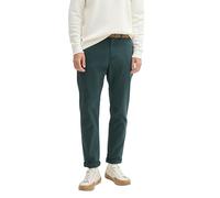 TOM TAILOR Denim Pantalon Chino Slim pour Homme, 10362 - Vert foncé, 29W x 34L