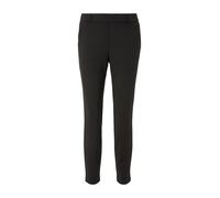 TOM TAILOR Femme Pantalon Décontracté Avec Taille Élastique, Deep Black, Xl