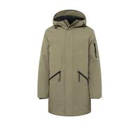 TOM TAILOR DENIM Parka mi-saison kaki / noir, Taille XXL