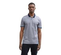 TOM TAILOR Denim Polo pour Homme, 22843 - Bleu foncé - Deux Tons, M