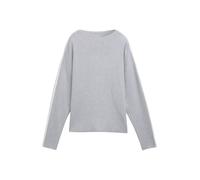 TOM TAILOR DENIM Pull-over gris clair / blanc cassé, Taille XS