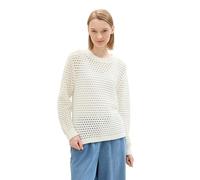 TOM TAILOR Denim Pull pour Femme, 10332 - Off White, M
