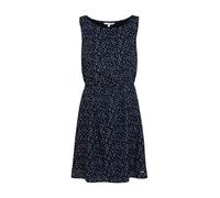 TOM TAILOR DENIM Robe 'Easy Print' bleu foncé / rouge / blanc, Taille 38