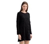 TOM TAILOR Denim Robe pour Femme, 14482 - Deep Black., M