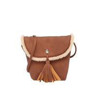 TOM TAILOR DENIM Sac à bandoulière 'Ida' beige / caramel, Taille One Size