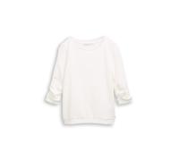 TOM TAILOR DENIM Sweat-shirt blanc cassé, Taille L