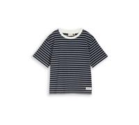 TOM TAILOR DENIM T-shirt bleu marine / blanc, Taille L