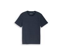 TOM TAILOR DENIM T-Shirt bleu marine / saphir, Taille L