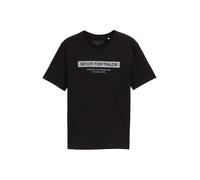 TOM TAILOR Denim T-Shirt pour Homme, 14482 - Deep Black., L