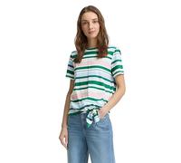 TOM TAILOR Denim T-Shirt pour Femme, 37161 - Rayures Multicolores, M