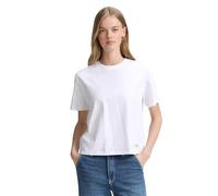 TOM TAILOR Denim T-Shirt pour Femme, Blanc 20000., L
