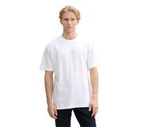 TOM TAILOR Denim T-Shirt pour Homme, Blanc 20000., L