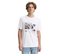 TOM TAILOR Denim T-Shirt pour Homme, Blanc 20000., L
