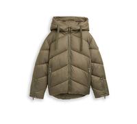 TOM TAILOR Doudoune vert foncé | M