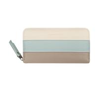 Tom Tailor Ellen Grand Portefeuille avec Fermeture éclair pour Femme, Beige, L, Décontracté