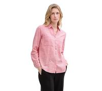 TOM TAILOR Femme 1035247 Blouse, 11016 - Berry Red, 46 EU