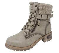 TOM TAILOR Femme 1590060002 Bottine, Taupe, 39 EU