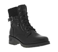 TOM TAILOR Femme 1590060003 Bottine, Noir, 38 EU