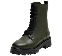 TOM TAILOR Femme 4250900002 Botte Tendance, Vert dkg, 41 EU