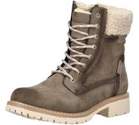 TOM TAILOR Femme 4290220009 Bottes Tendance, Taupe, 40 EU