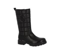 TOM TAILOR Femme 4290512 Botte Haute Jusqu'au Genou, Noir, 40 EU